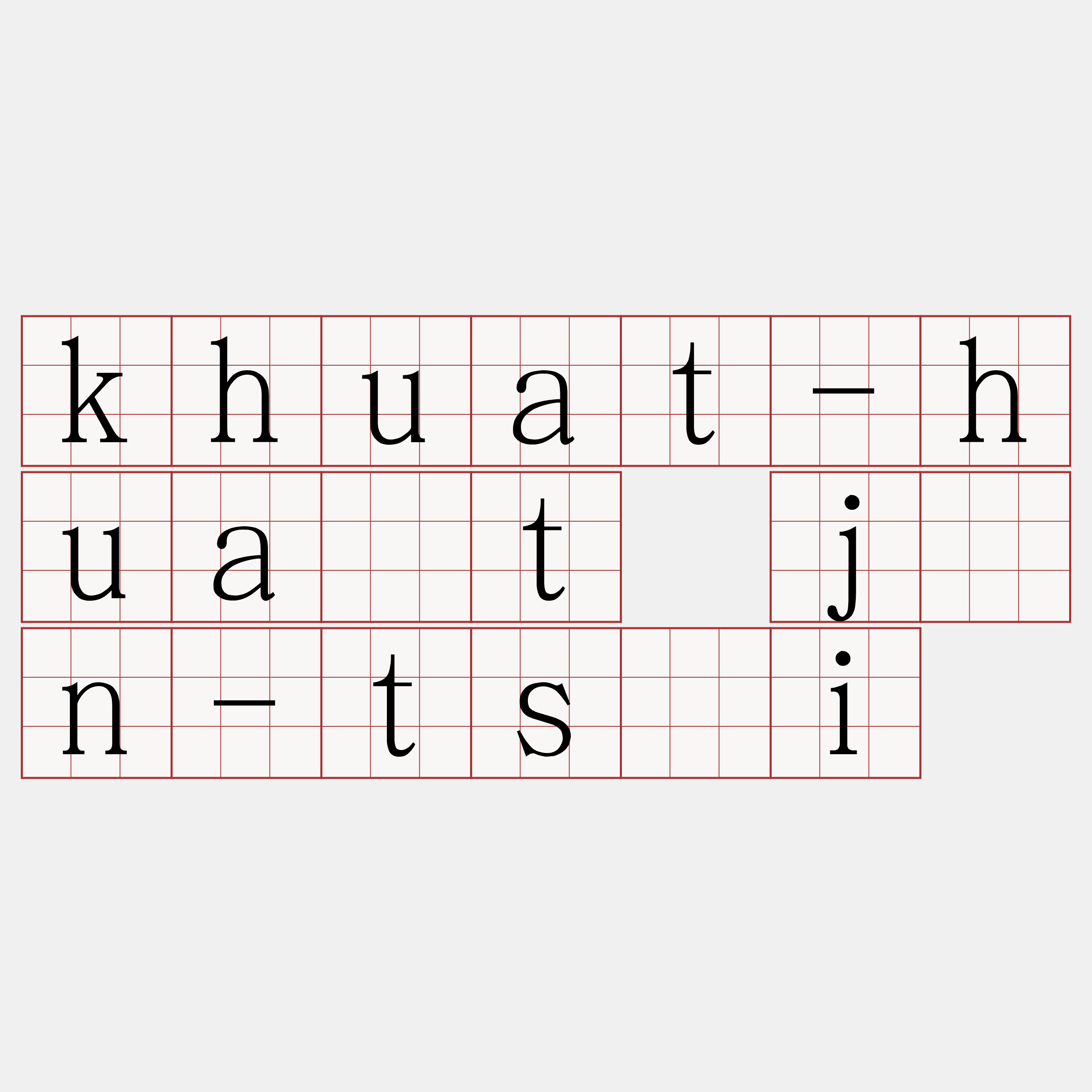khuat-hua̍t jîn-tsâi